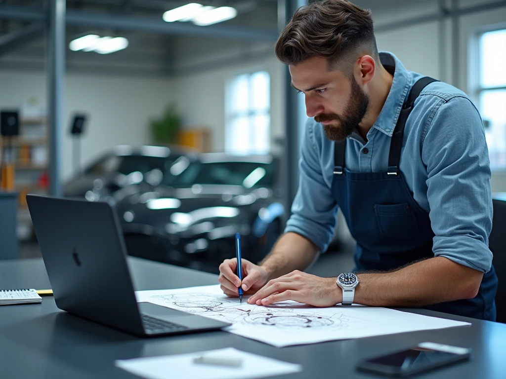 Инженер-конструктор автомобилей 