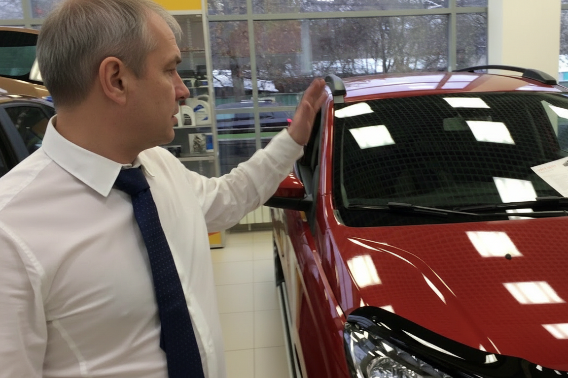 Вот так они обычно и поют: "Только сегодня, Вячеслав, и только для вас скидка почти 200 тысяч!" Главное в этот момент — не развешивать уши и держать кошелек закрытым