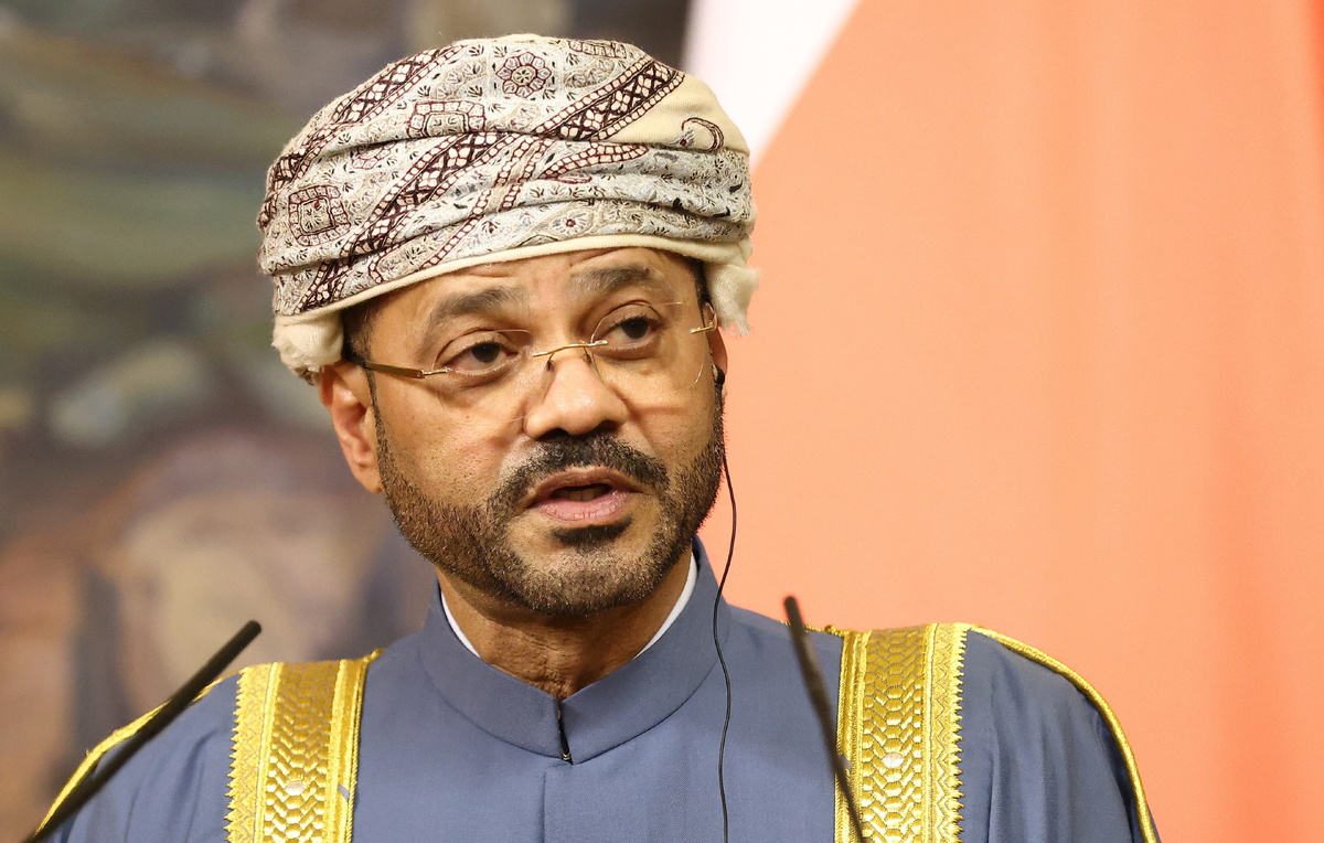    Министр иностранных дел Омана Бадр бен Хамад бен Хамуд аль-Бусаиди  Артем Геодакян/ТАСС