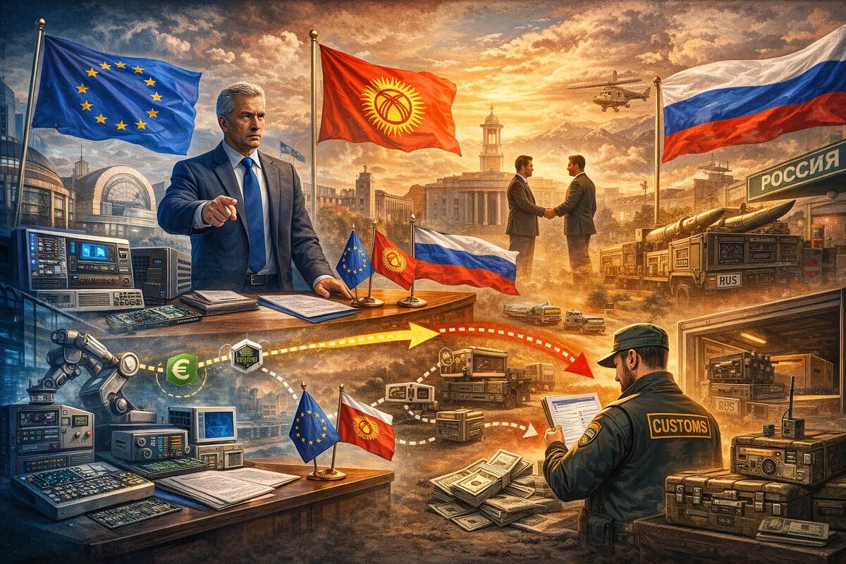 ЕС требует от Кыргызстана перекрыть каналы реэкспорта санкционных товаров