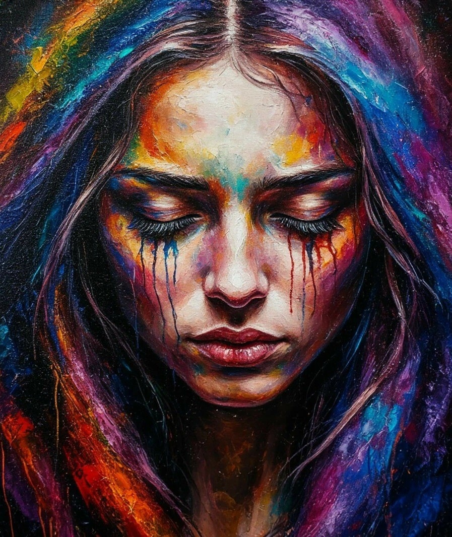 Женщина с погасшими глазами.