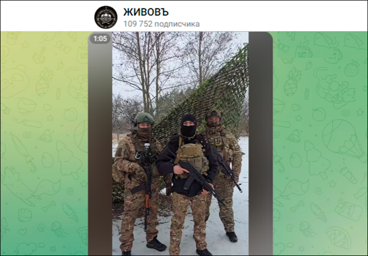    Скриншот с тг-канала "Живовъ"