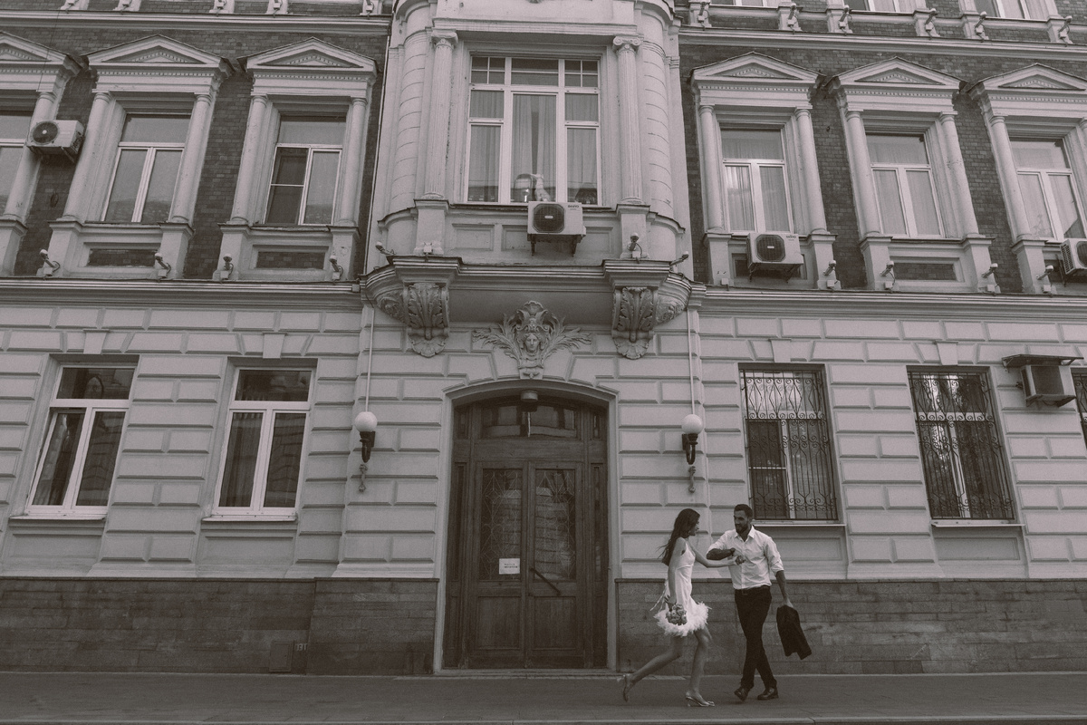 Свадебная фотосессия на Патриках