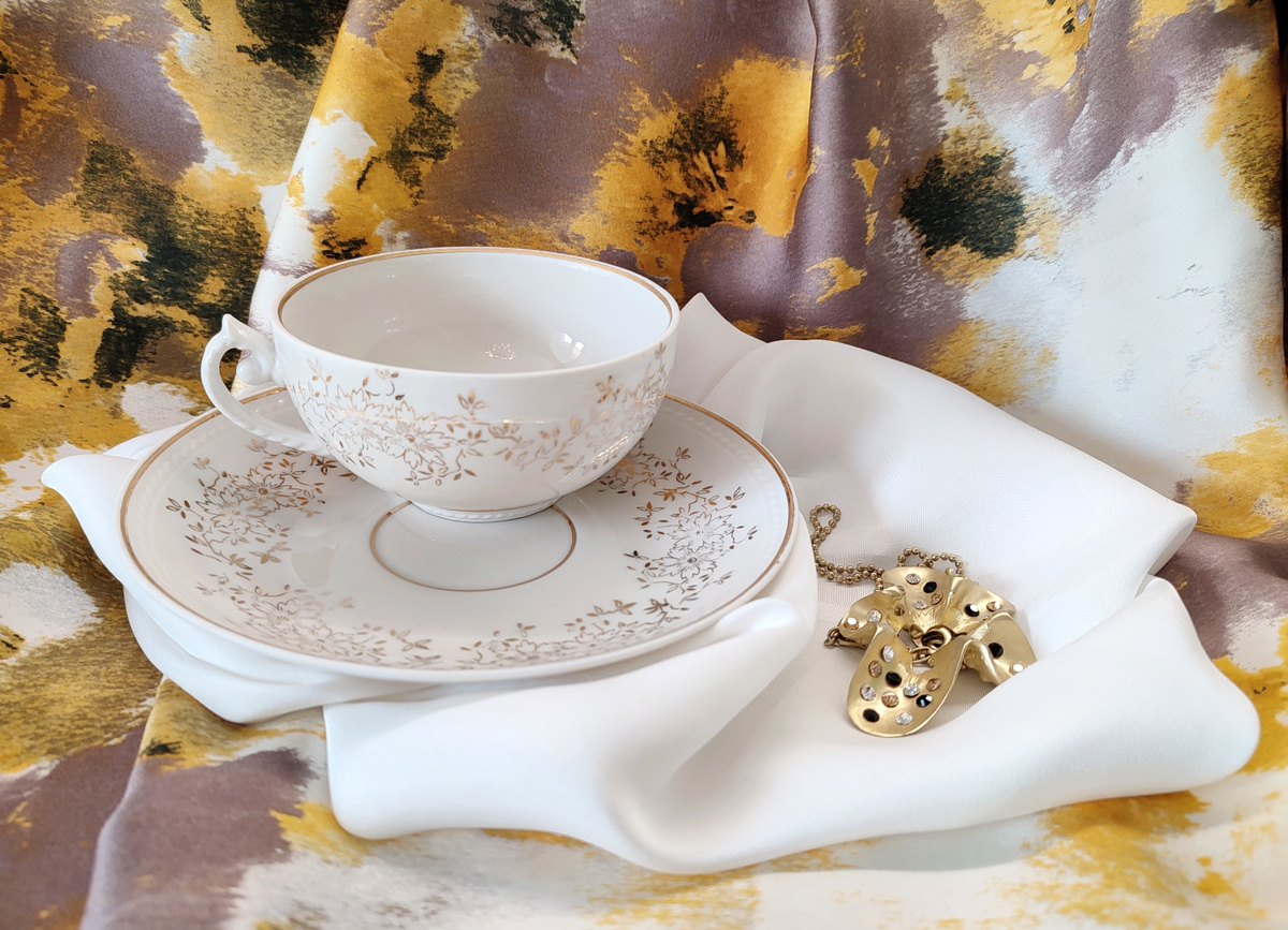 Чайная пара "Лайма", Рига, Эссен, 1954-58 гг, 900 руб