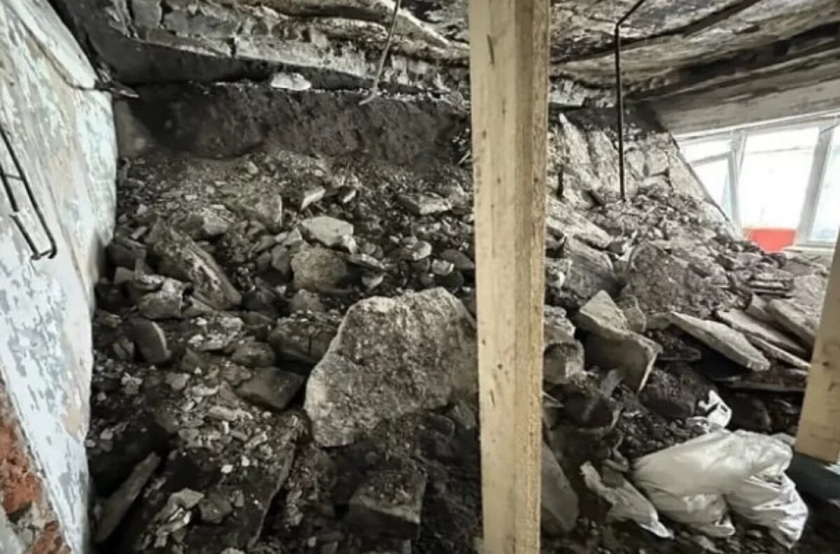    В Комсомольске-на-Амуре обрушился дом из-за незаконной перепланировки