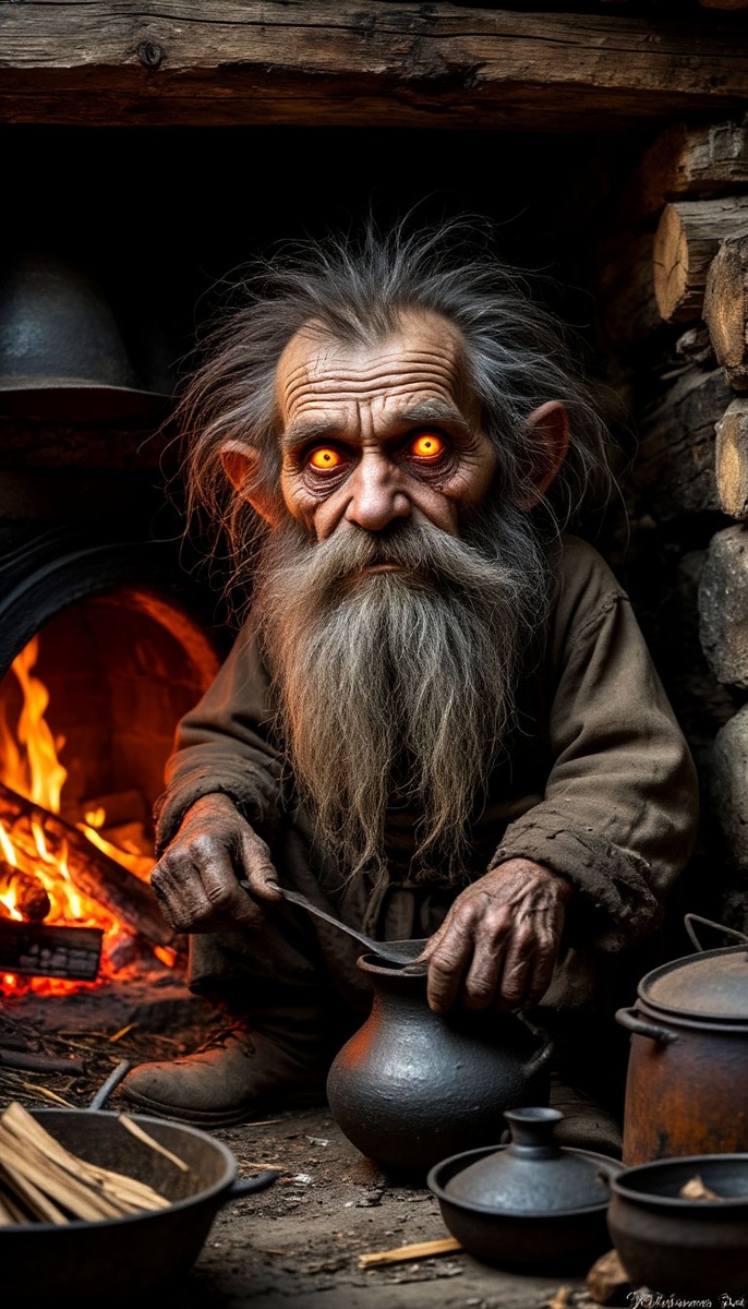 Портрет Запечника (печной дух)…