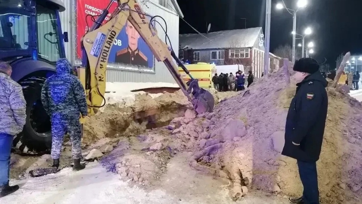    ЯНАО обвал грунта