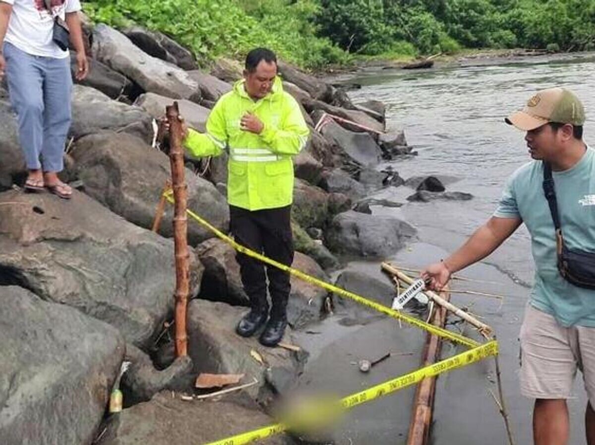    Место обнаружения расчлененного тела в районе пляжа Кетевел на индонезийском острове Бали | © Фото : Полиция Гианьяра