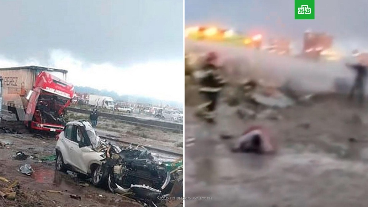    Военный самолет с грузом денег разбился на шоссе, раздавив машины в Боливии