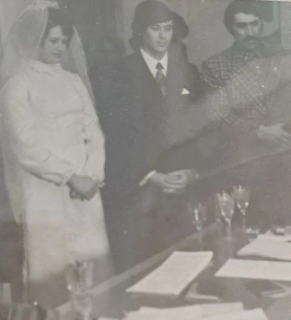 День свадьбы. 21.02.1976 г.