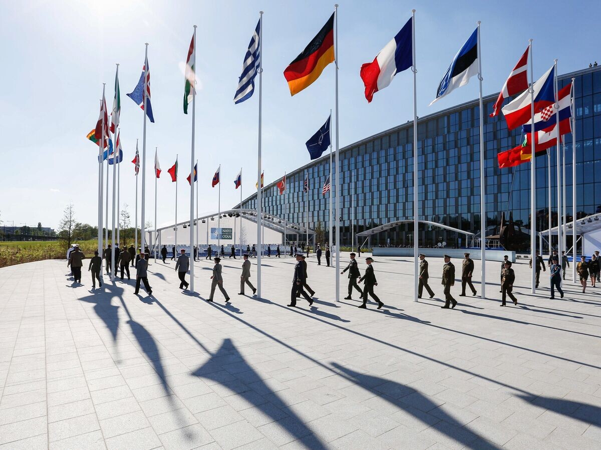    На полях саммита НАТО в Брюсселе | © РИА Новости / Алексей Витвицкий