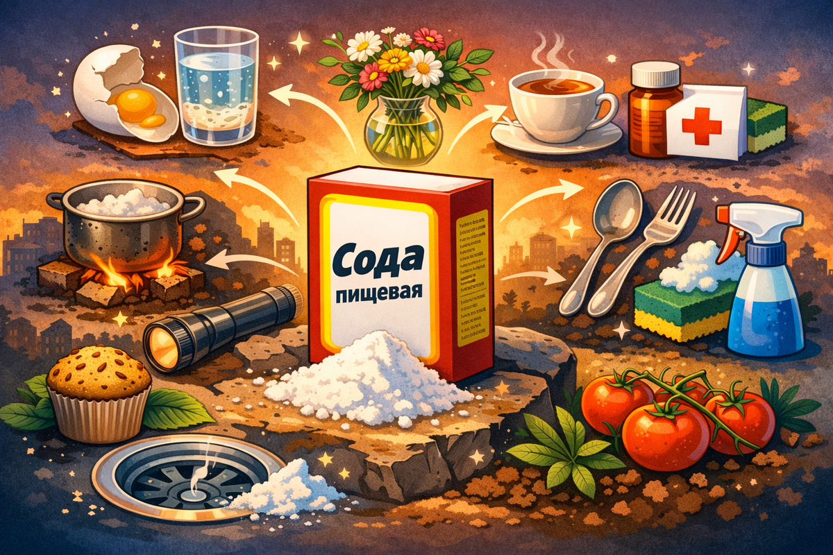 100 и 1 применение обычной соды, о которых вы даже не догадывались