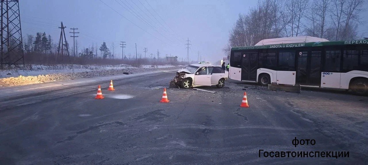    Братск ДТП автобус