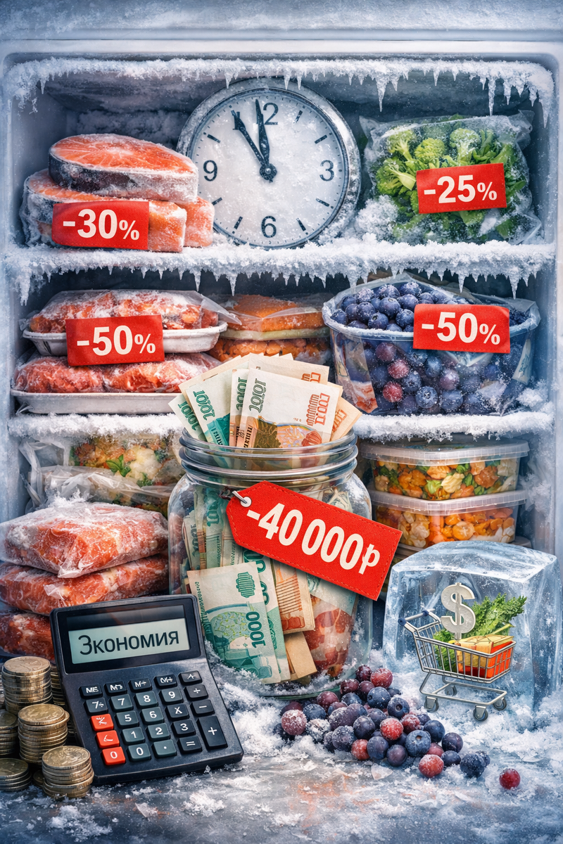 Я экономлю на еде 40 000 в год — вот что я постоянно замораживаю и почему ты тоже должен это знать