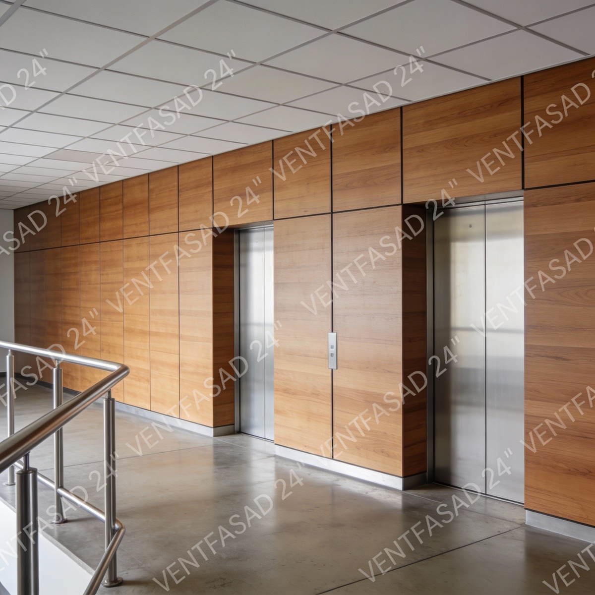 HPL‑панели в общественных интерьерах