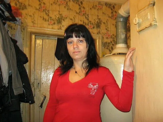 Егорова на месте преступления в доме матери