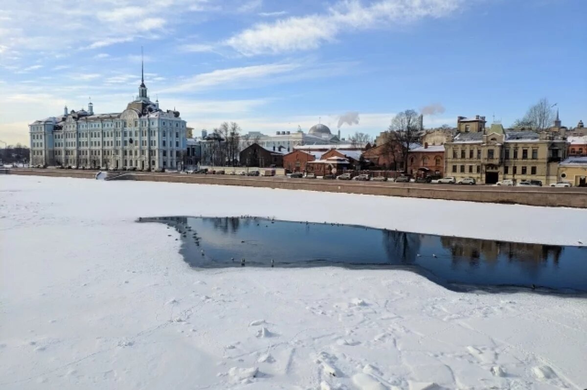    В Петербурге температура воздуха будет выше климатической нормы