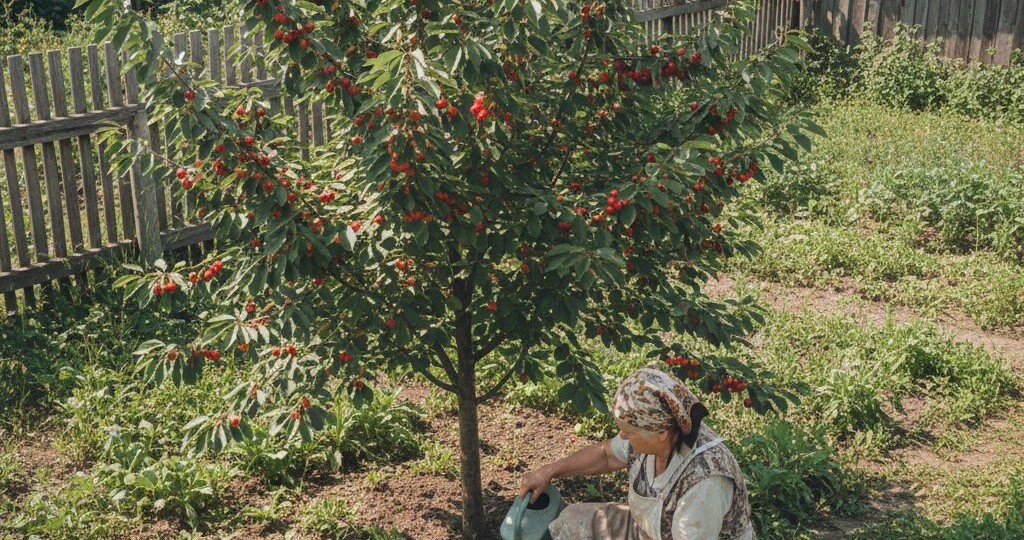 Чтобы каждый год было вишни пропасть, следуйте этим советам! 10 главных секретов по вишни для большого урожая ягоды!