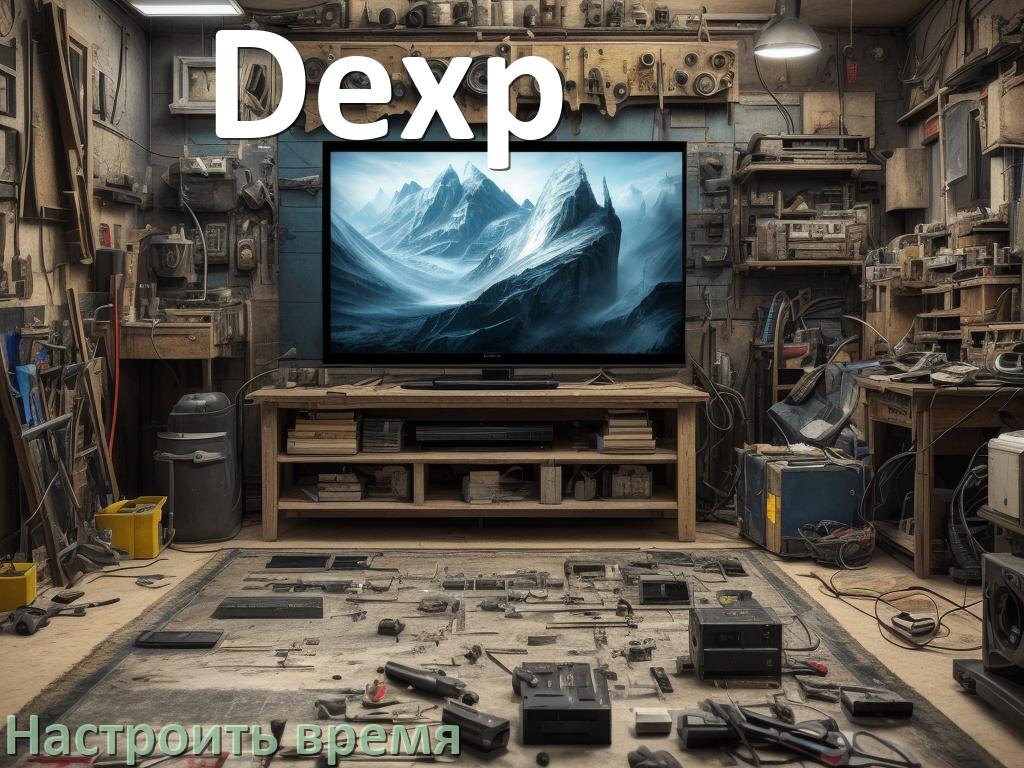 
Как настроить время на телевизоре Dexp и поставить часы