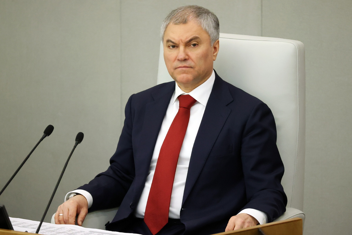    Спикер Госдумы РФ Вячеслав Володин  Антон Новодережкин/ТАСС