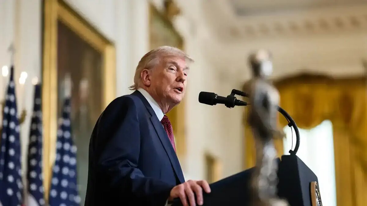    Президент США Дональд Трамп. © Википедия