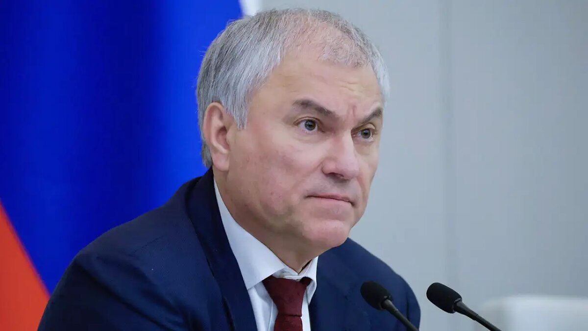    Председатель Государственной думы Вячеслав Володин. Пресс-служба Госдумы