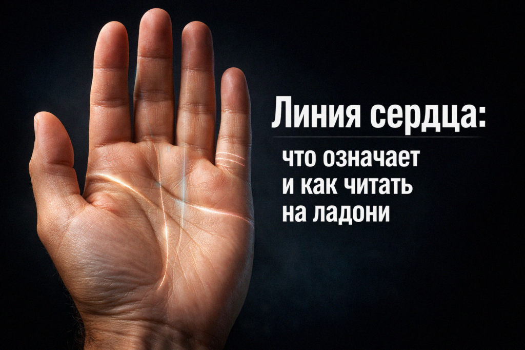    Изучение линии сердца на ладони и ее интерпретация. admin