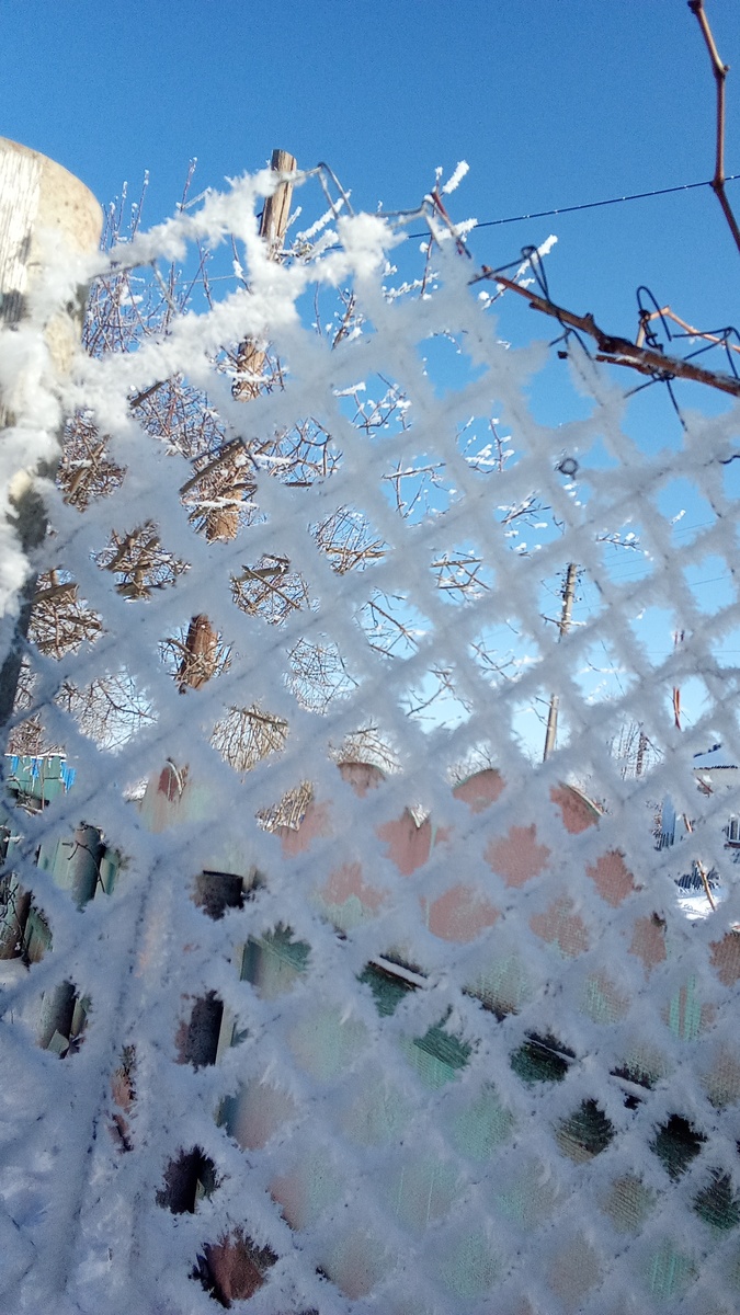 Это только фото забора.