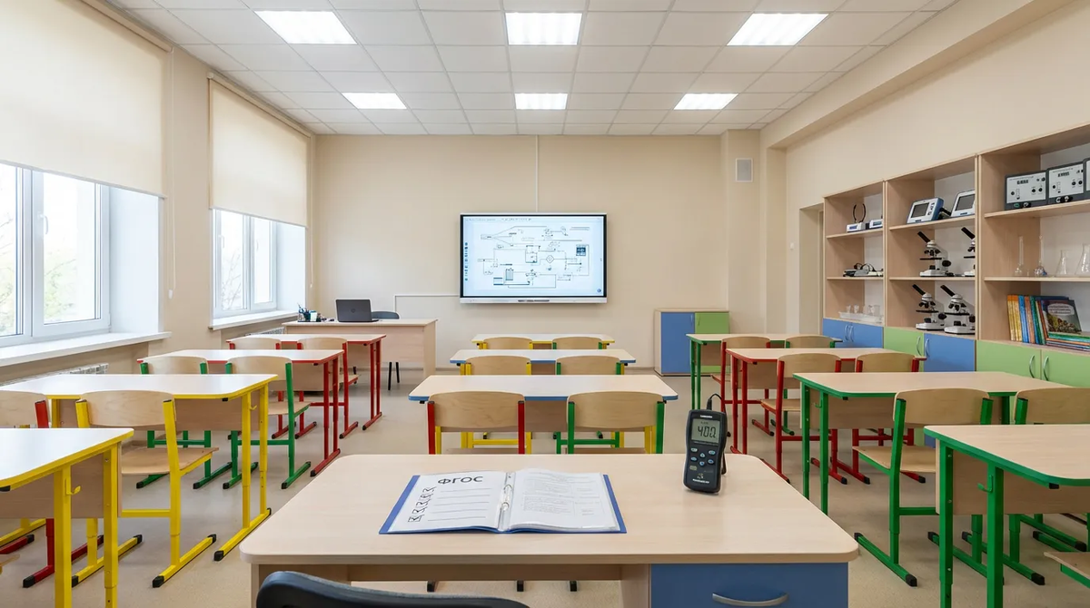 Современный школьный кабинет в России