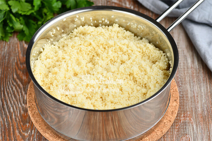 Просто заливаю кипятком и готово! Мой любимый гарнир за 5 минут