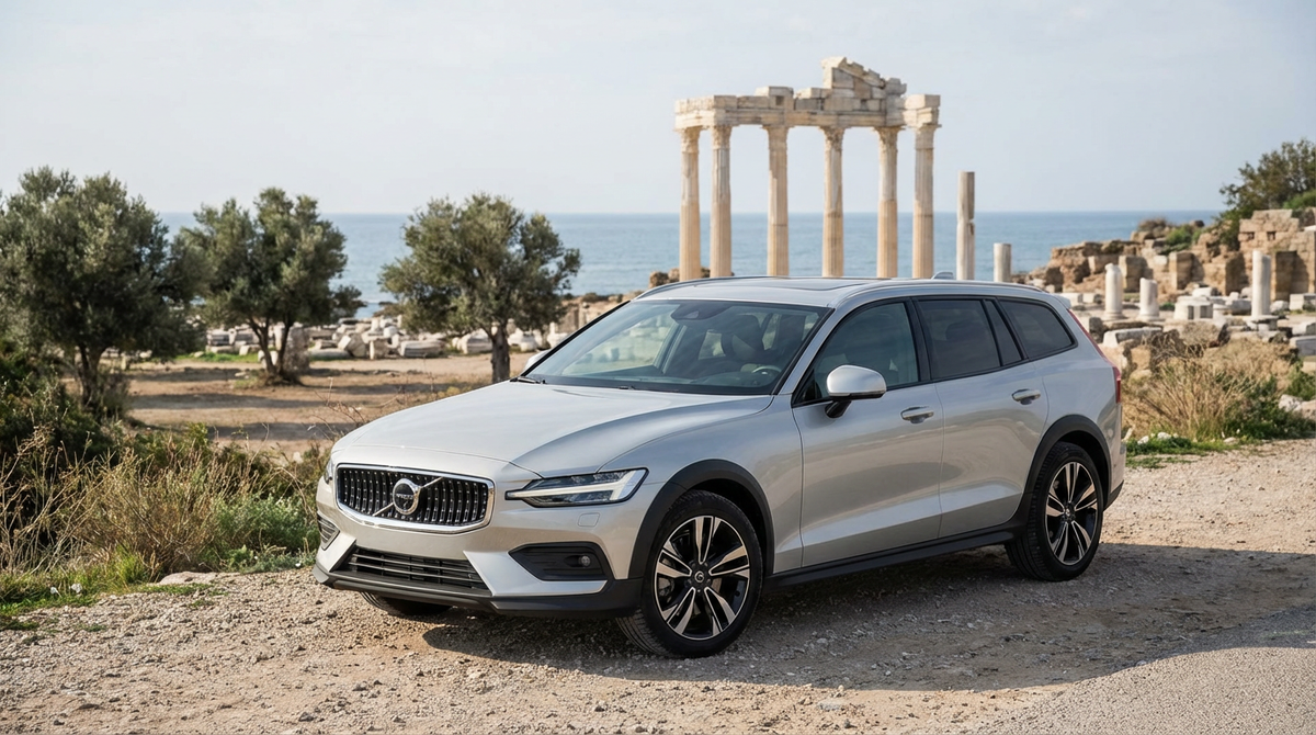 Арендованный автомобиль на курорте Сиде