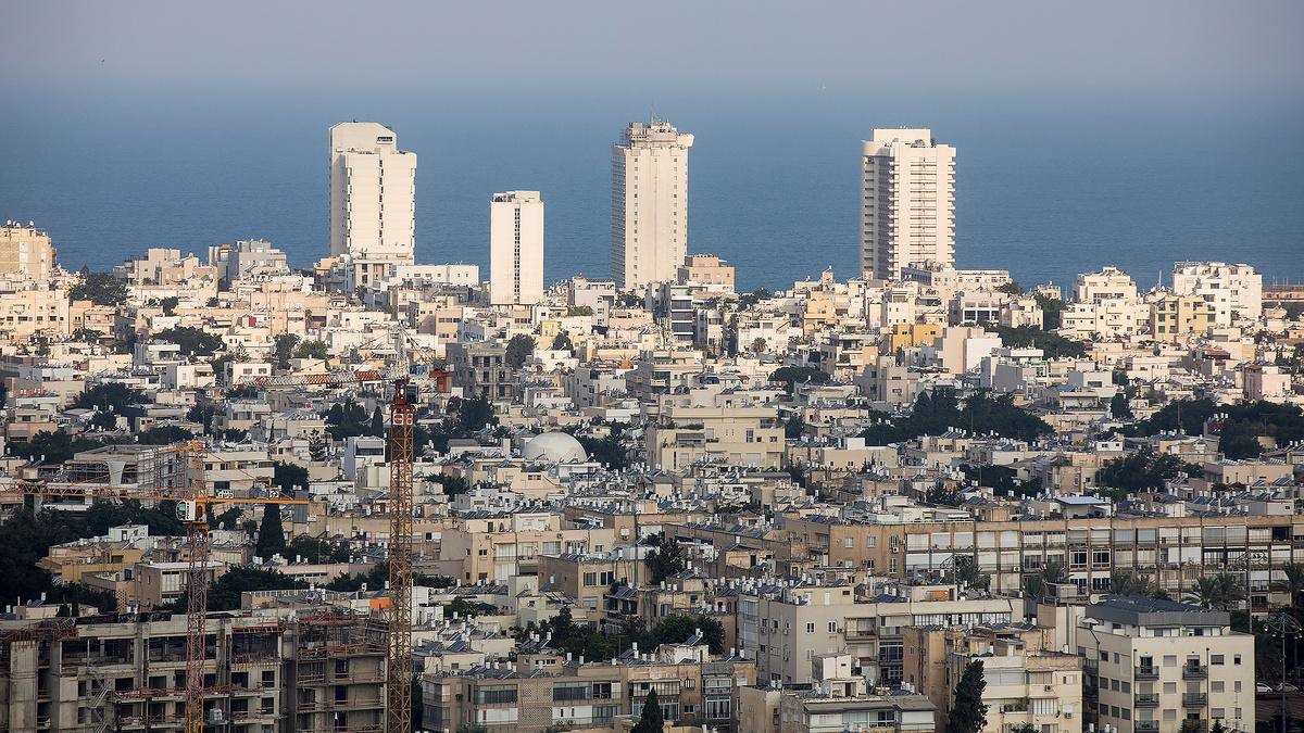    Израиль Тель Авив вид города ГЛП