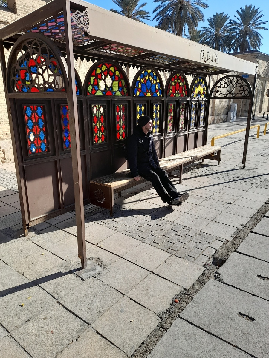 Остановка в Ширазе