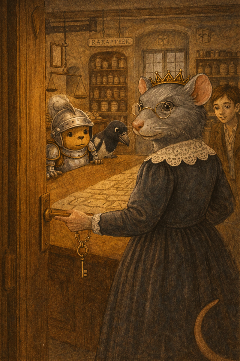 Появление мадам Крысы Клотильды