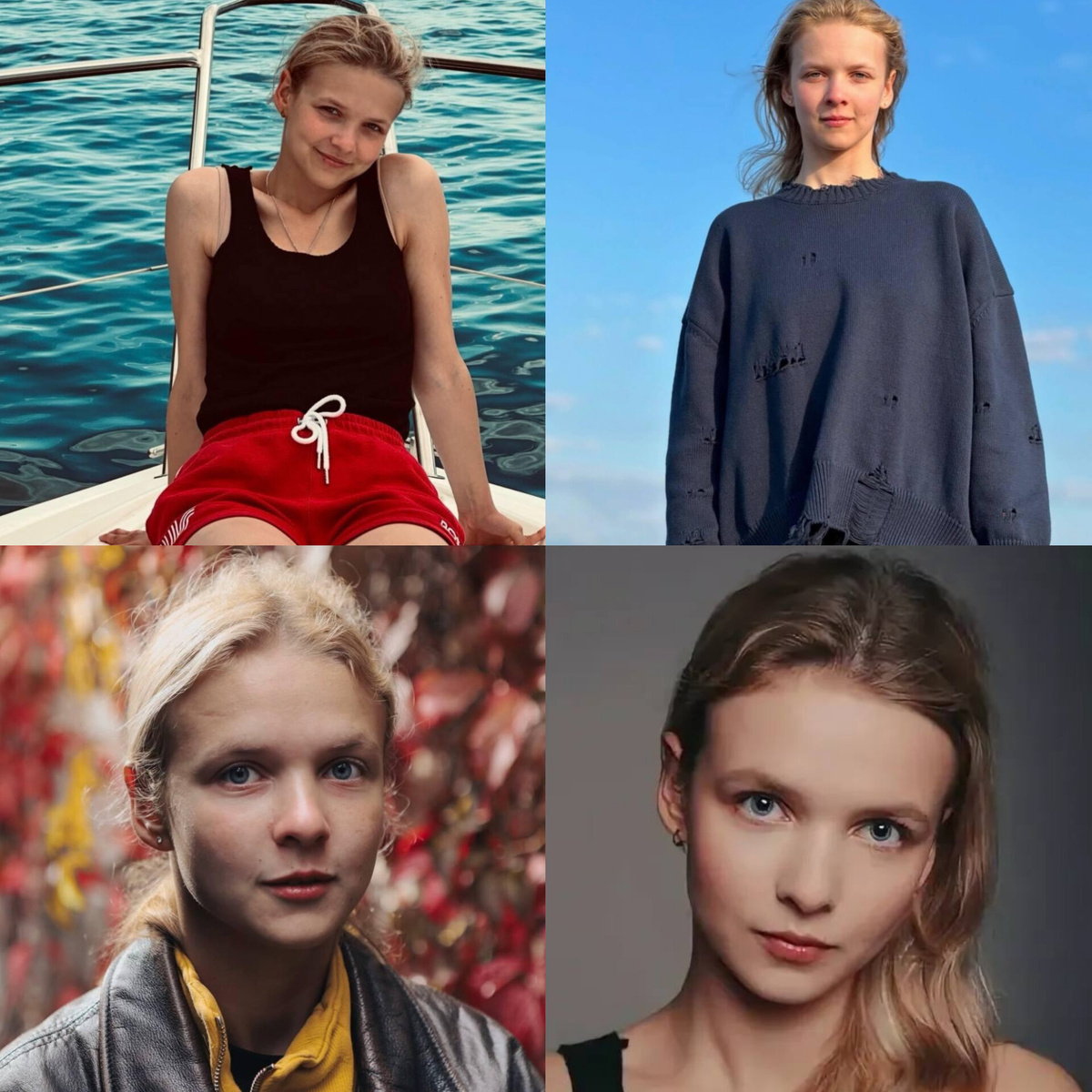 У Ани типаж Водяновой. Вечной девчушки