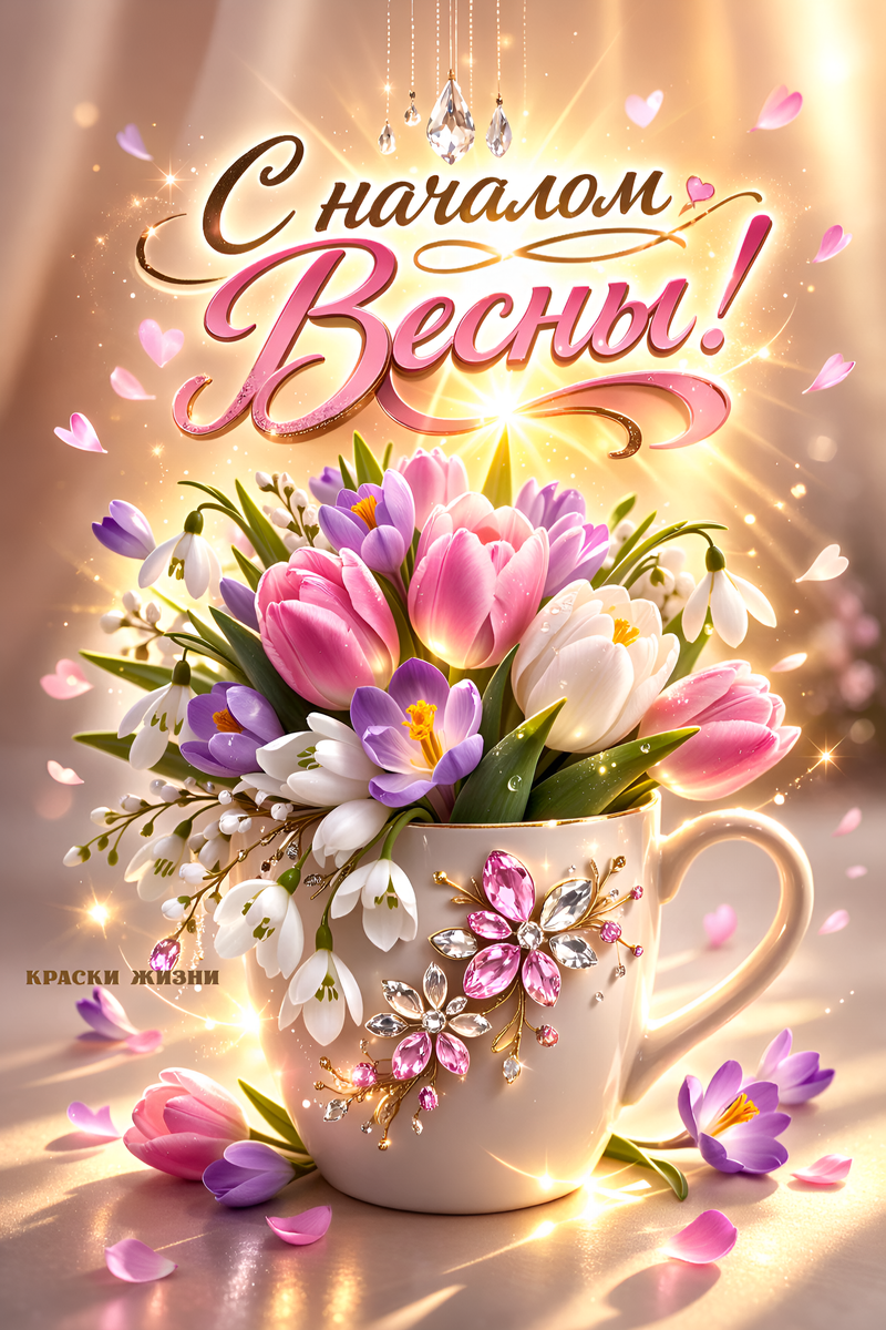 С началом весны!