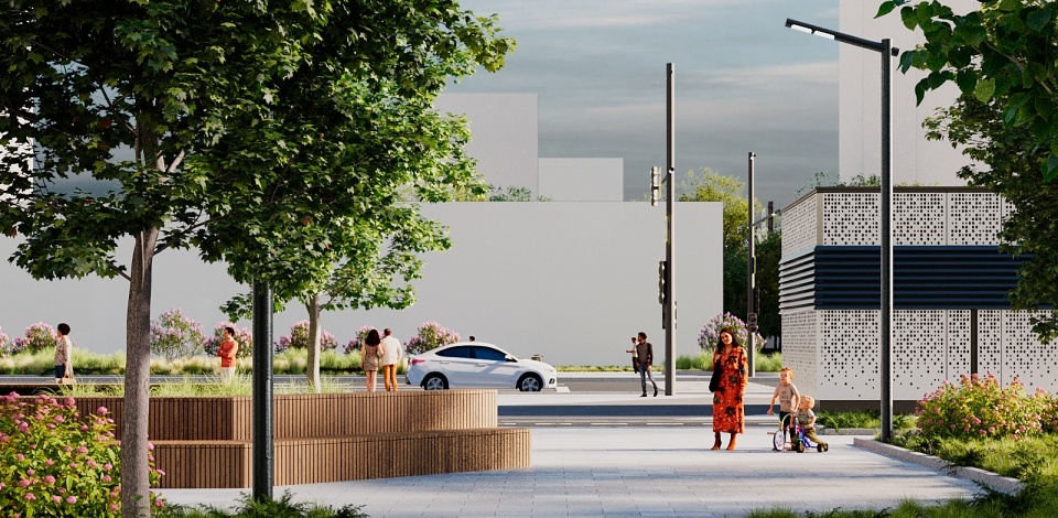     Сергей Собянин: около станции метро «Народное Ополчение» появится сквер