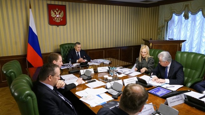 Юрий Трутнев провел заседание Госкомиссии по вопросам развития Арктики / Фото: Правительство РФ  📷
