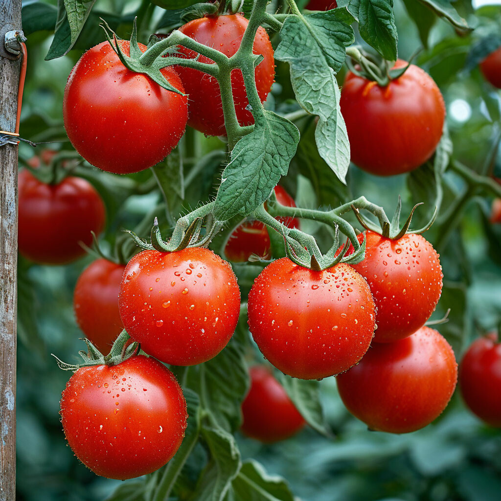 Отличные томаты