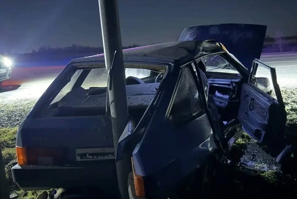    Происшествие случилось вечером 27 февраля. Фото: ГАИ по Ростовской области.