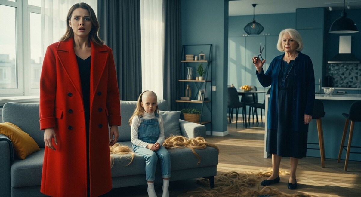    Рассказы и истории - Свекровь втайне от матери постригла внучку «под мальчика», чтобы та не была похожа на невестку