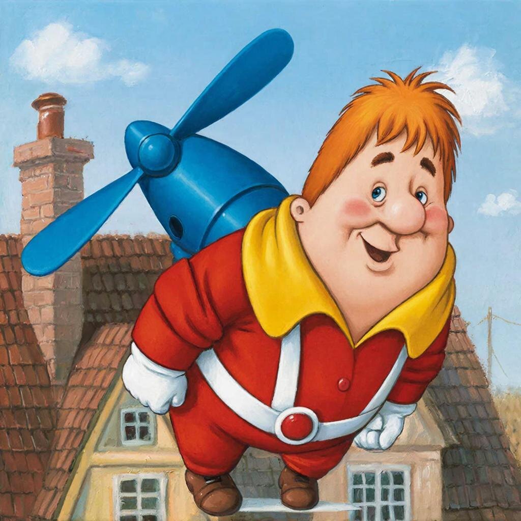 Так ИИ видит Карлсона