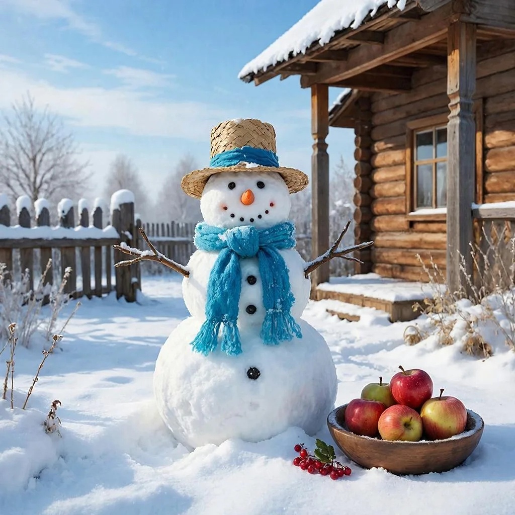 28 февраля в России отмечают день снеговика