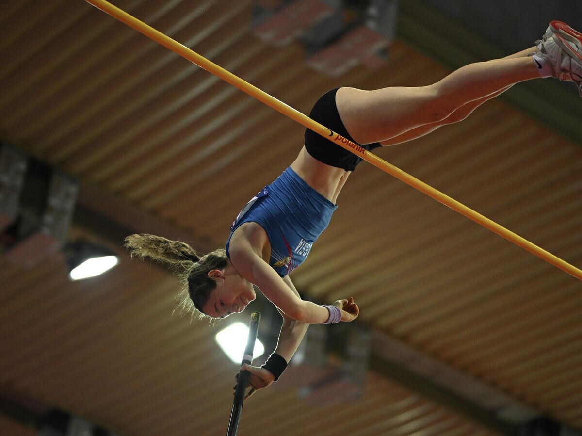    Прыгунья с шестом Татьяна Калинина | © РИА Новости / Алексей Филиппов