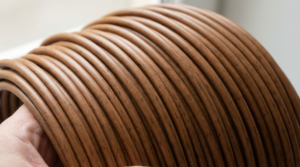 Фото — макро ротанга