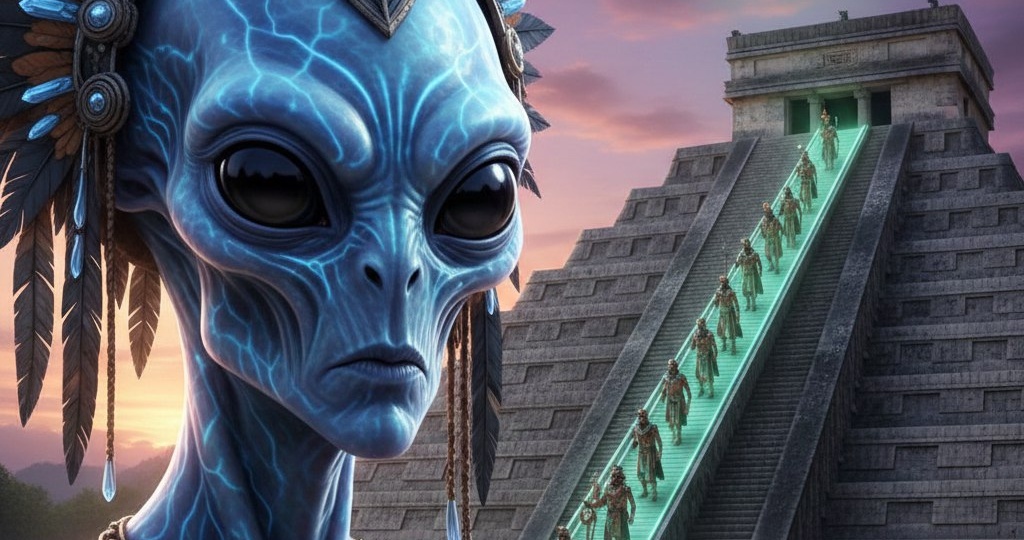 Жуткая правда: Жрецы Майя не были людьми — они пришли из другой вселенной, чтобы дать нам душу