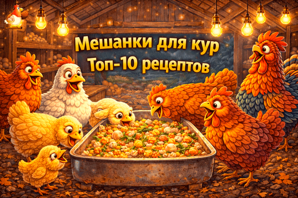 Мешанки для кур Топ-10 рецептов без перекоса 🐔🥣🥚 Вкусно, безопасно, с юмором и яйцом 😅