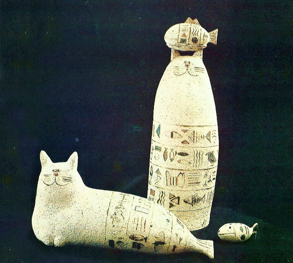 Ирина Ракова, «Коты», 1991 г., керамика