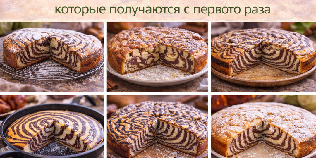 Топ-6 пирогов «Зебра», которые получаются с первого раза: подробные рецепты КАК РАНЬШЕ
