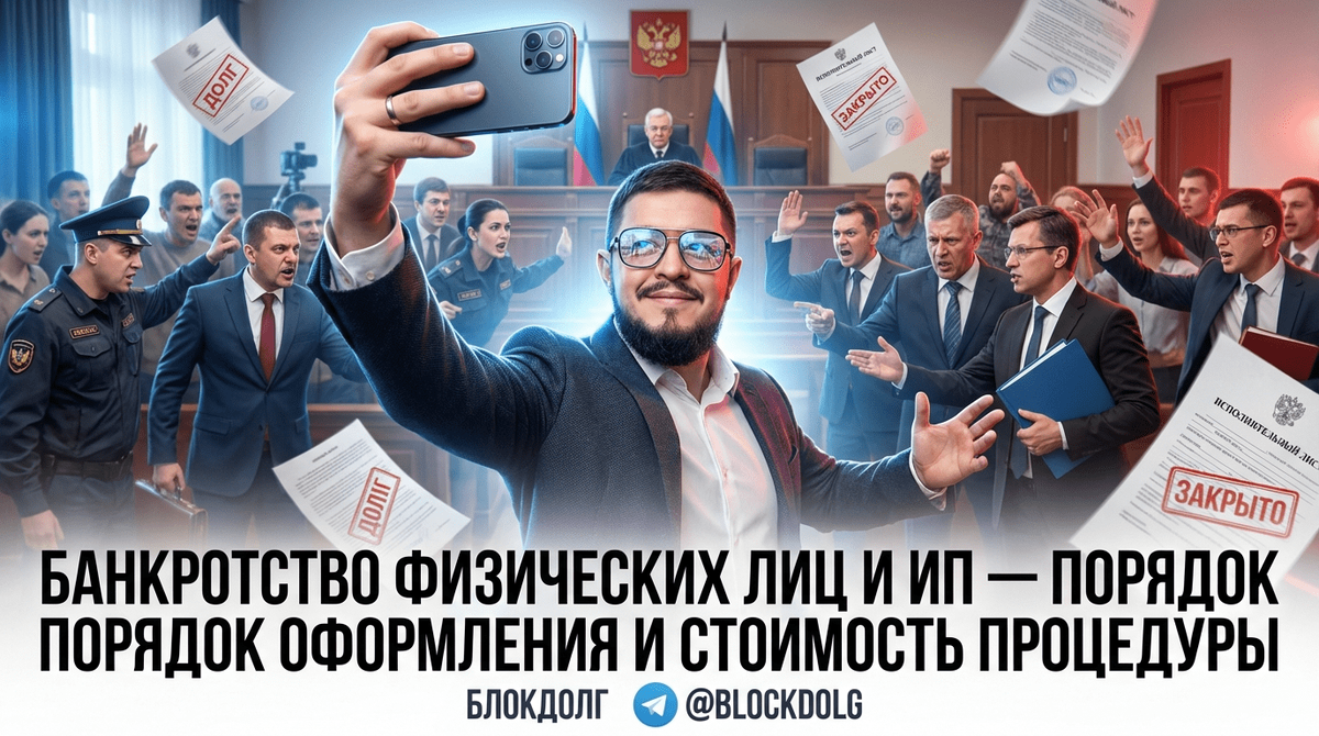    Процедура банкротства физических лиц и ИП Максим